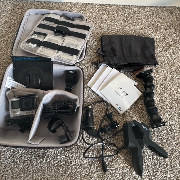 GoPro HERO4 Black with Accessories Kit